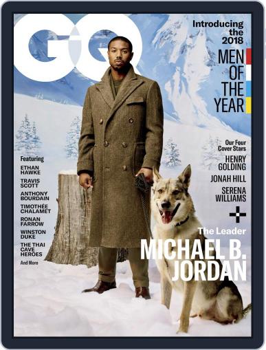 GQ December 1st, 2018 Digital Back Issue Cover
