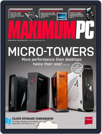 Maximum PC September 24th, 2013 Digital Back Issue Cover