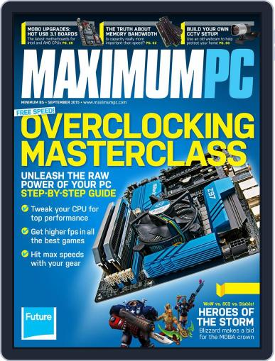 Maximum PC September 1st, 2015 Digital Back Issue Cover