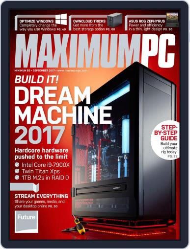Maximum PC September 17th, 2017 Digital Back Issue Cover