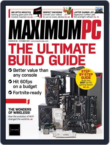 Maximum PC October 1st, 2018 Digital Back Issue Cover