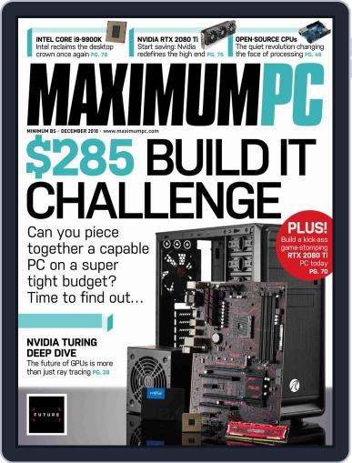 Maximum PC December 1st, 2018 Digital Back Issue Cover