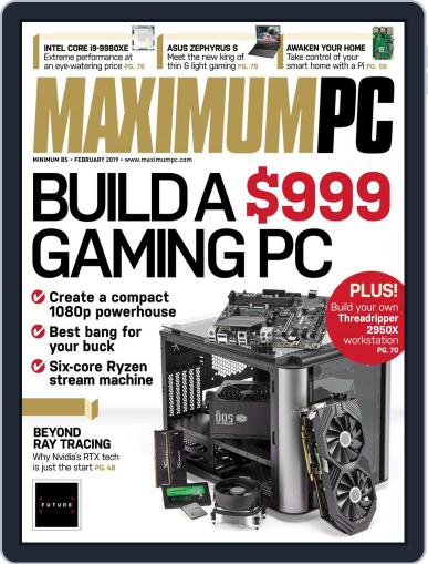 Maximum PC February 1st, 2019 Digital Back Issue Cover