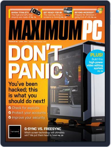 Maximum PC April 1st, 2019 Digital Back Issue Cover
