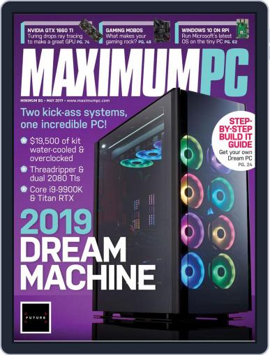 Maximum PC May 1st, 2019 Digital Back Issue Cover