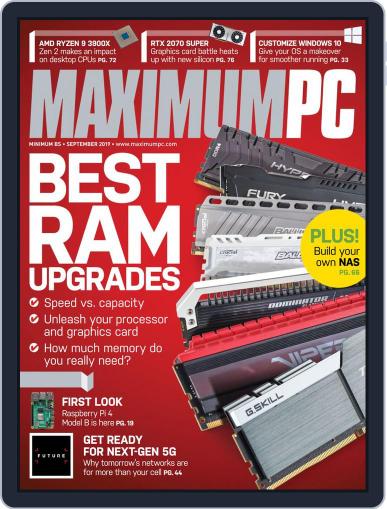 Maximum PC September 1st, 2019 Digital Back Issue Cover