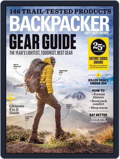 Backpacker April 1st, 2018 Digital Back Issue Cover