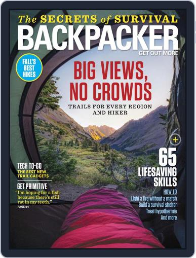 Backpacker October 1st, 2018 Digital Back Issue Cover