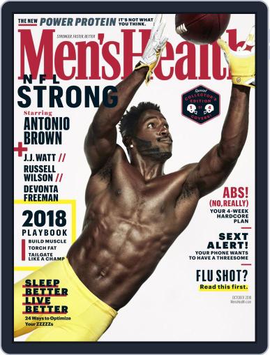 Men's Health October 1st, 2018 Digital Back Issue Cover