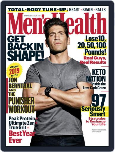 Men's Health January 1st, 2019 Digital Back Issue Cover