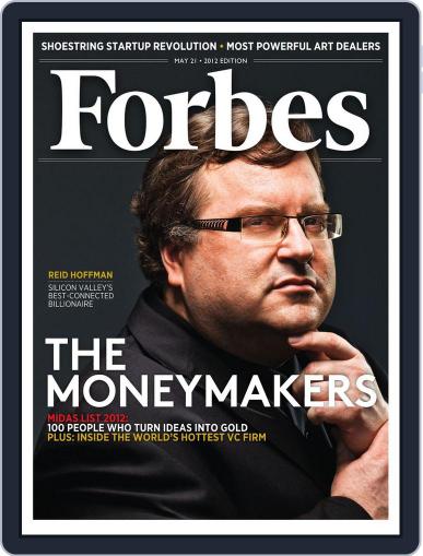 Forbes May 7th, 2012 Digital Back Issue Cover
