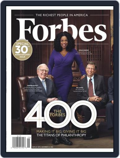 Forbes September 24th, 2012 Digital Back Issue Cover