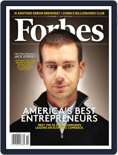Forbes October 22nd, 2012 Digital Back Issue Cover