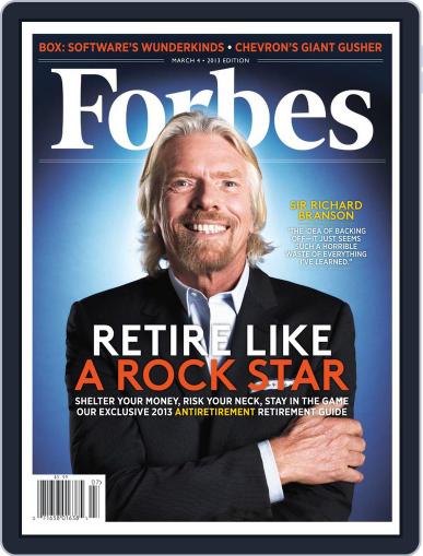 Forbes March 4th, 2013 Digital Back Issue Cover