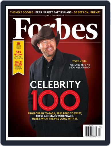 Forbes July 15th, 2013 Digital Back Issue Cover