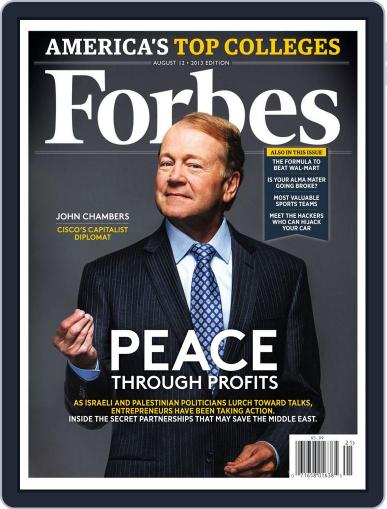 Forbes August 12th, 2013 Digital Back Issue Cover