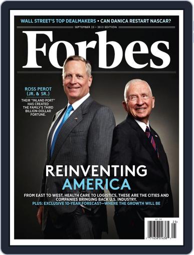 Forbes September 23rd, 2013 Digital Back Issue Cover