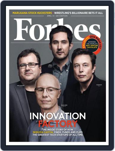 Forbes April 14th, 2014 Digital Back Issue Cover