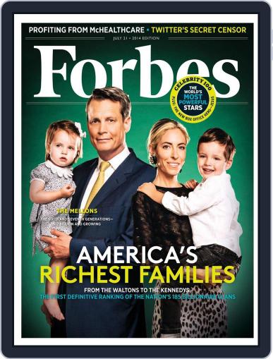 Forbes July 21st, 2014 Digital Back Issue Cover