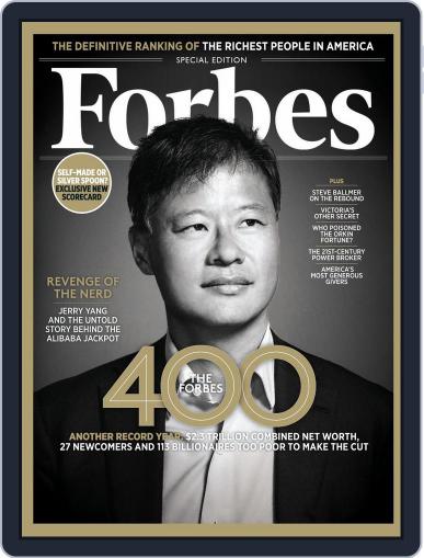 Forbes October 20th, 2014 Digital Back Issue Cover