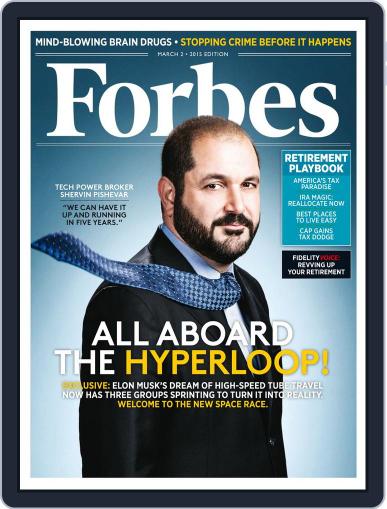 Forbes March 2nd, 2015 Digital Back Issue Cover