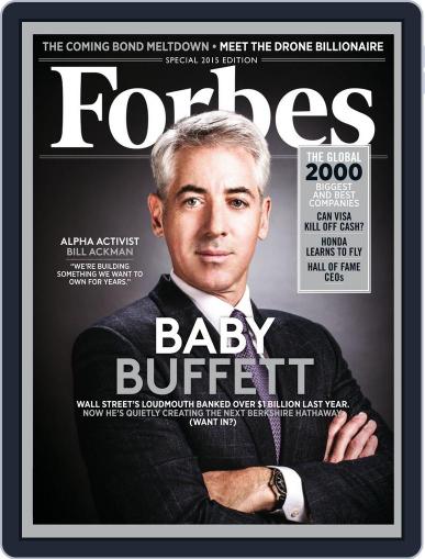 Forbes May 25th, 2015 Digital Back Issue Cover