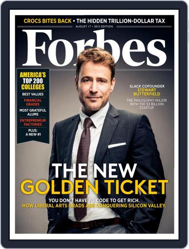 Forbes August 17th, 2015 Digital Back Issue Cover
