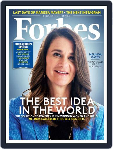 Forbes December 14th, 2015 Digital Back Issue Cover
