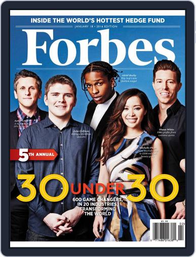 Forbes January 18th, 2016 Digital Back Issue Cover