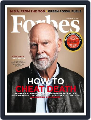 Forbes February 28th, 2017 Digital Back Issue Cover