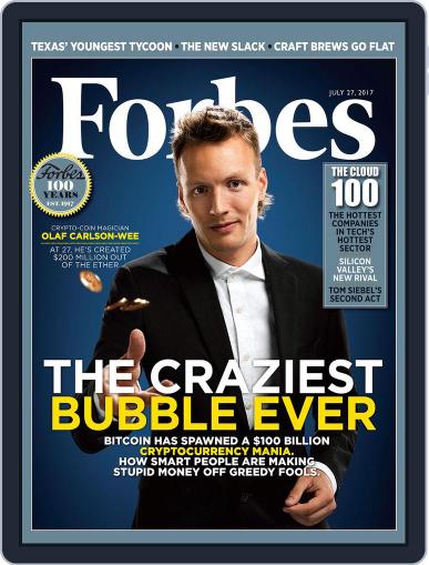 Forbes July 27th, 2017 Digital Back Issue Cover