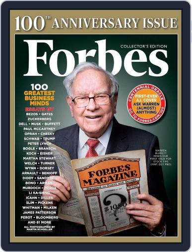 Forbes September 28th, 2017 Digital Back Issue Cover