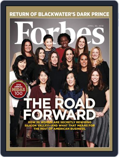 Forbes April 30th, 2018 Digital Back Issue Cover