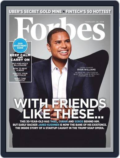 Forbes February 28th, 2019 Digital Back Issue Cover