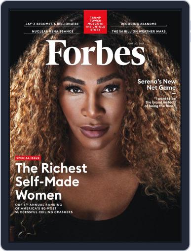 Forbes June 30th, 2019 Digital Back Issue Cover