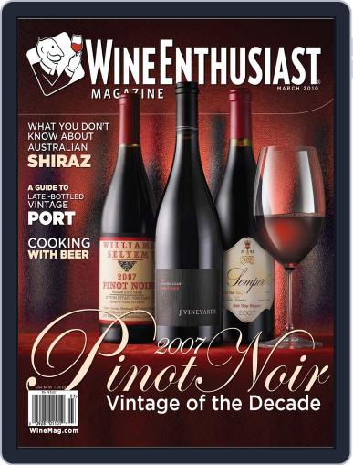 Wine Enthusiast February 6th, 2010 Digital Back Issue Cover