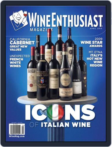 Wine Enthusiast March 9th, 2010 Digital Back Issue Cover