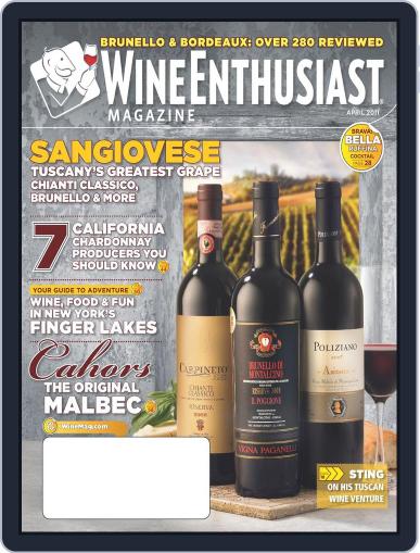 Wine Enthusiast March 11th, 2011 Digital Back Issue Cover