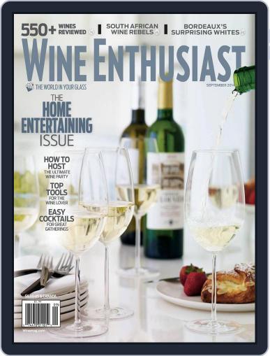 Wine Enthusiast August 12th, 2014 Digital Back Issue Cover