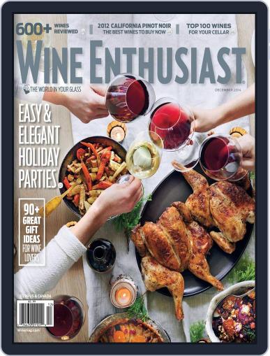 Wine Enthusiast November 11th, 2014 Digital Back Issue Cover