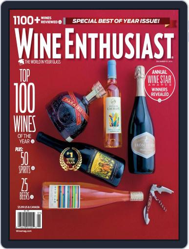 Wine Enthusiast December 2nd, 2014 Digital Back Issue Cover