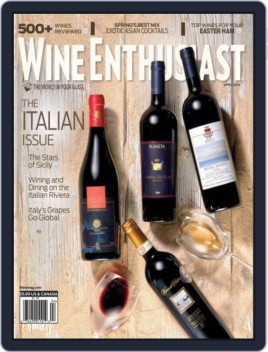 Wine Enthusiast April 1st, 2015 Digital Back Issue Cover