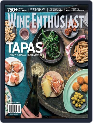 Wine Enthusiast September 1st, 2017 Digital Back Issue Cover