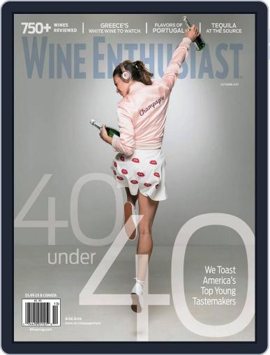 Wine Enthusiast October 1st, 2017 Digital Back Issue Cover