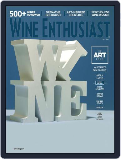 Wine Enthusiast May 1st, 2018 Digital Back Issue Cover
