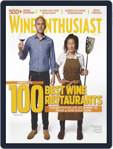 Wine Enthusiast August 1st, 2018 Digital Back Issue Cover