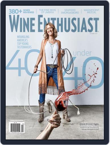 Wine Enthusiast October 1st, 2019 Digital Back Issue Cover