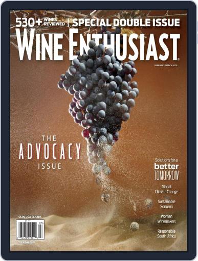 Wine Enthusiast February 1st, 2020 Digital Back Issue Cover