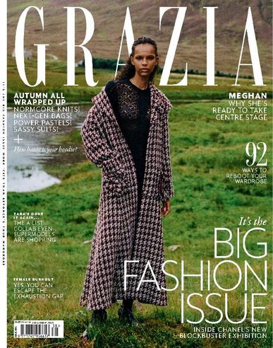 Grazia October 2nd, 2023 Digital Back Issue Cover