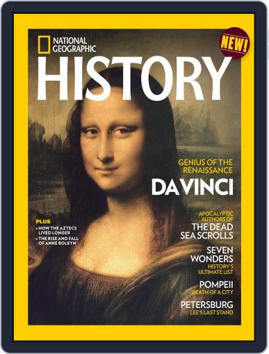National Geographic History March 31st, 2015 Digital Back Issue Cover